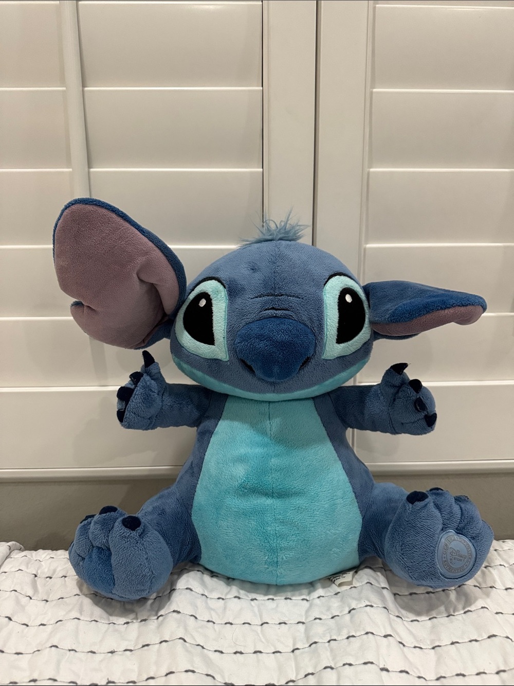 Disney Blue & Aqua Stitch Plush Stuffed Animal